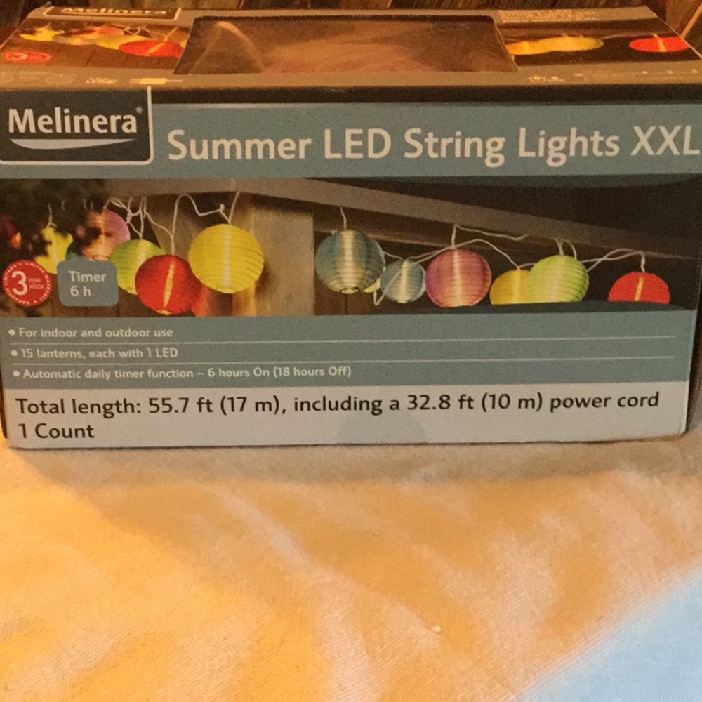 Silk Lanterns! String Lights LED